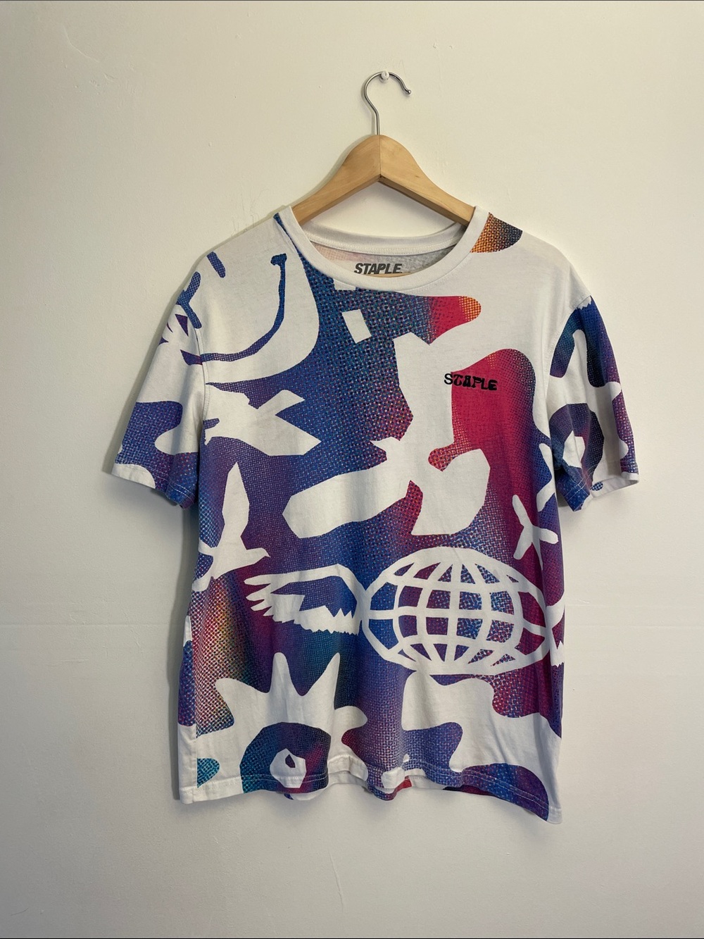 STAPLE Short Sleeve LoFi Holographic T-Shirt